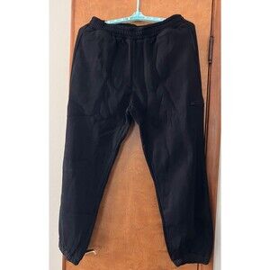 Size XL - Comfrt Unisex  DND Travel Sweatpants Obsidian Black  Heavyweight NEW